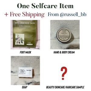 One Self Care Item + Free Shipping From @russell_bb this show!